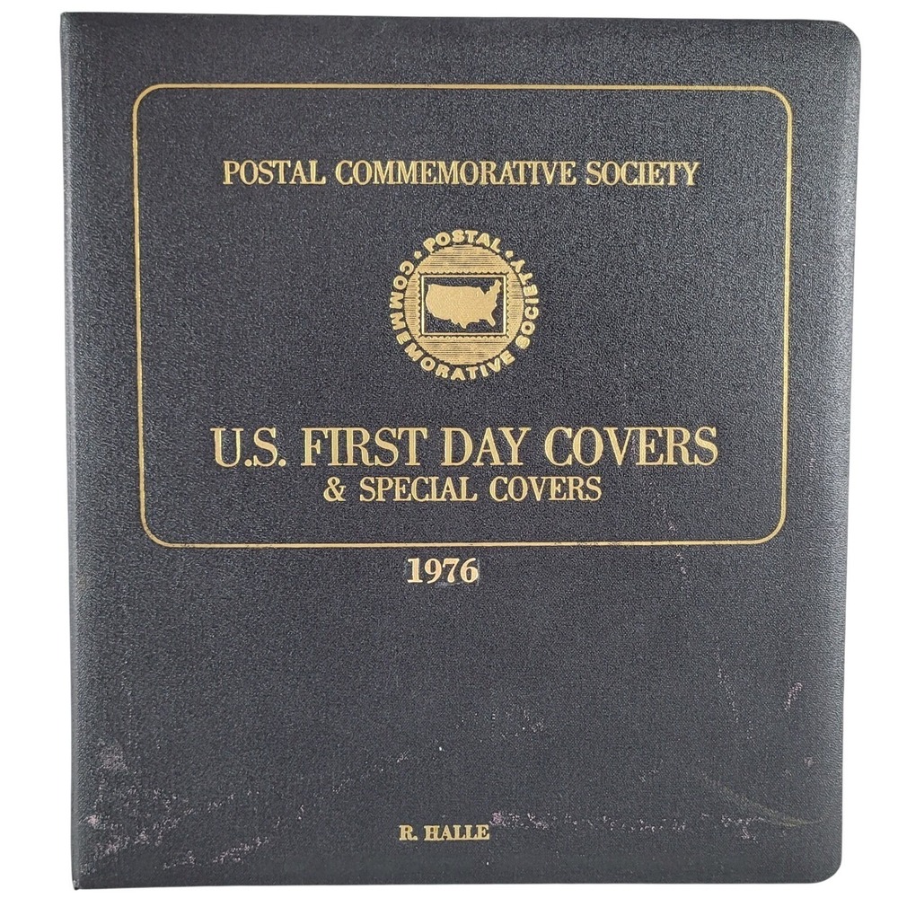 Postal Commemorative Society US First Day Covers 1976 Bicentennial Album 16 Page